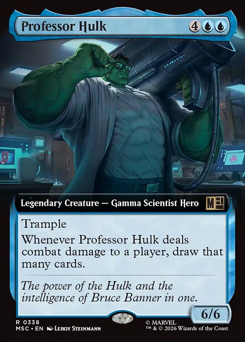 Professor Hulk — Marvel Super Heroes Commander #338 — Non Foil — reference image 1