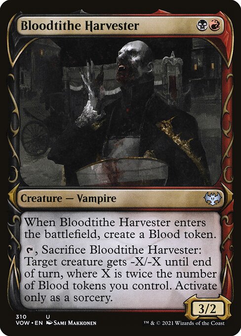 Bloodtithe Harvester — Innistrad: Crimson Vow #310 — Non Foil — reference image 1
