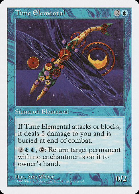Time Elemental — Fifth Edition #129 — Non Foil — reference image 1