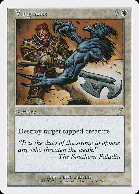 Vengeance — Seventh Edition #54 — Non Foil — reference image 1