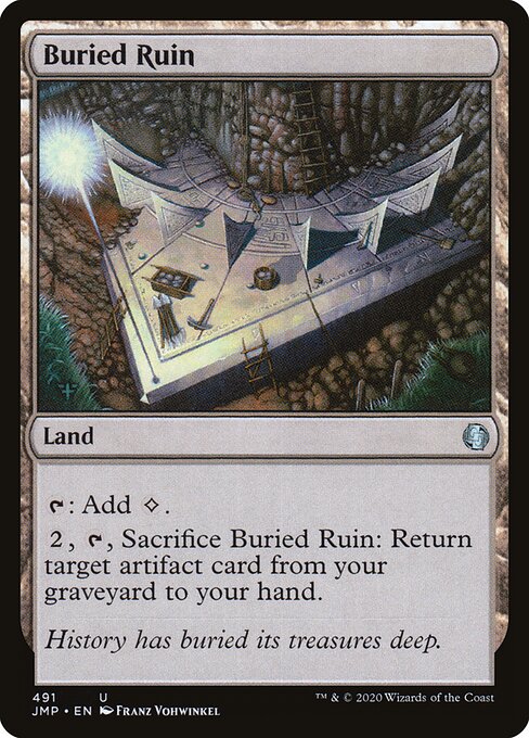 Buried Ruin — Jumpstart #491 — Non Foil — reference image 1