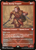 Alena, Kessig Trapper — Commander Legends #570 — Etched Foil — reference image 1