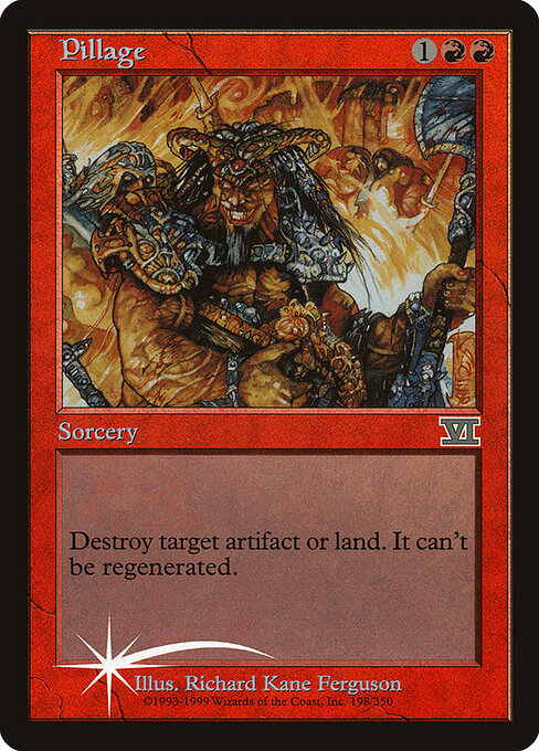 Pillage — Arena League 2000 #5 — Foil — reference image 1