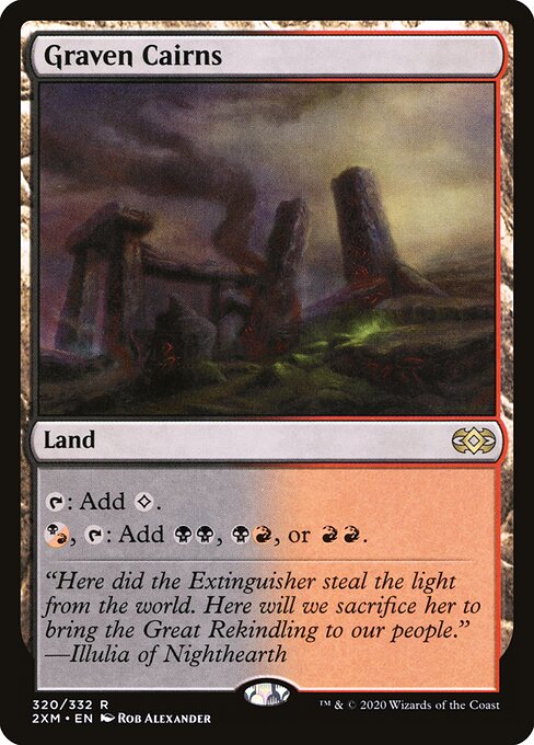 Graven Cairns — Double Masters #320 — Non Foil — reference image 1
