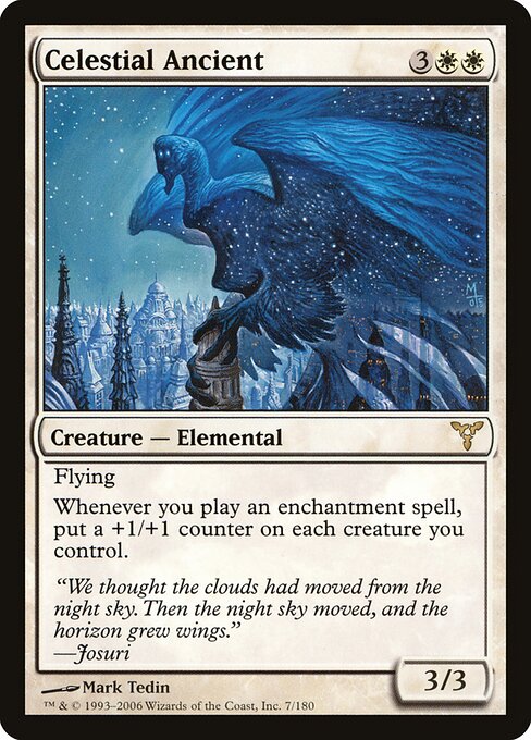 Celestial Ancient — Dissension #7 — Foil — reference image 1