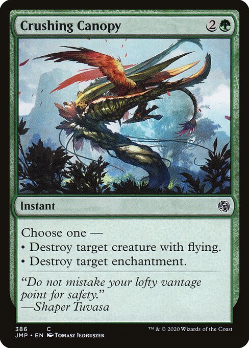 Crushing Canopy — Jumpstart #386 — Non Foil — reference image 1