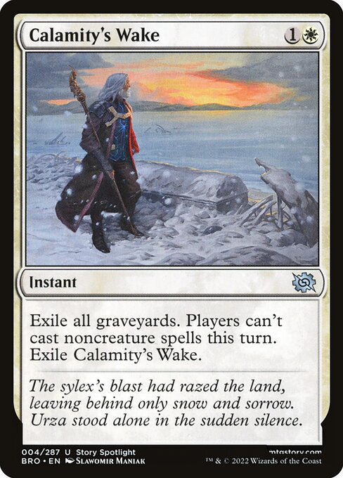 Calamity's Wake — The Brothers' War #4 — Non Foil — reference image 1