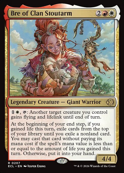 Bre of Clan Stoutarm — Lorwyn Eclipsed #207 — Non Foil — reference image 1