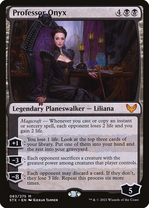 Professor Onyx — Strixhaven: School of Mages #83 — Foil — reference image 1