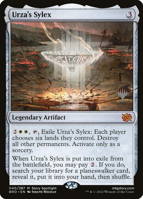 Urza's Sylex — The Brothers' War Promos #40p — Non Foil — reference image 1