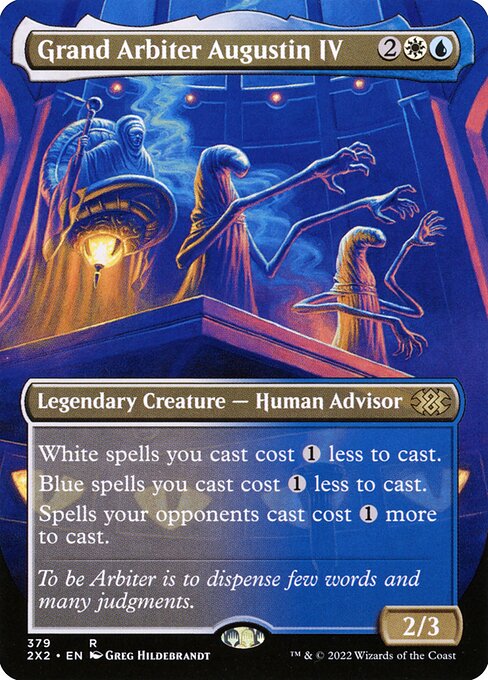 Grand Arbiter Augustin IV — Double Masters 2022 #379 — Foil — reference image 1