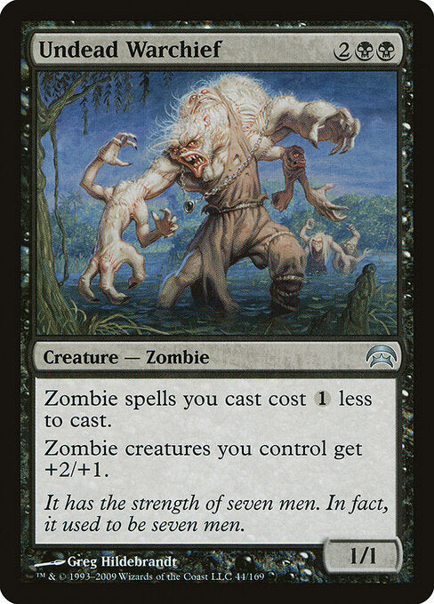 Undead Warchief — Planechase #44 — Non Foil — reference image 1