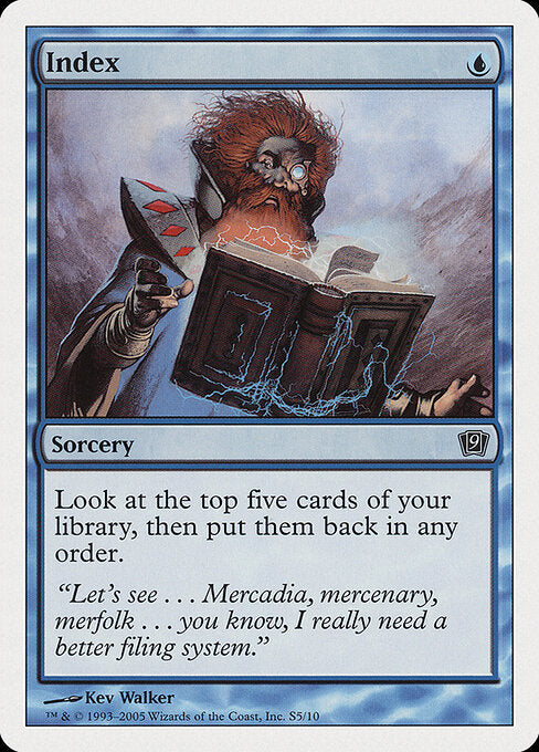 Index — Ninth Edition #S5 — Non Foil — reference image 1