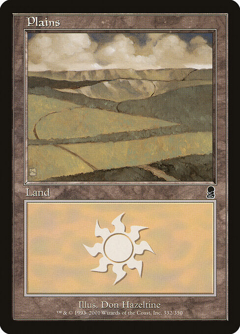 Plains — Odyssey #332 — Non Foil — reference image 1