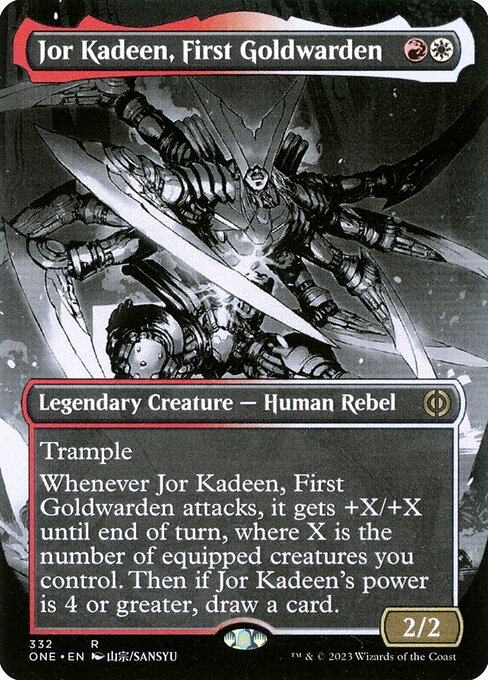 Jor Kadeen, First Goldwarden — Phyrexia: All Will Be One #332 — Non Foil — reference image 1