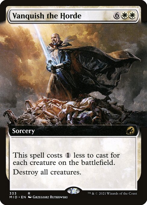 Vanquish the Horde — Innistrad: Midnight Hunt #333 — Foil — reference image 1