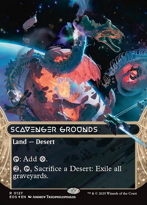Scavenger Grounds — Edge of Eternities: Stellar Sights #127 — Foil — reference image 1