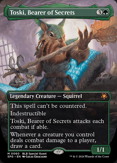 Toski, Bearer of Secrets — Special Guests #60 — Non Foil — reference image 1