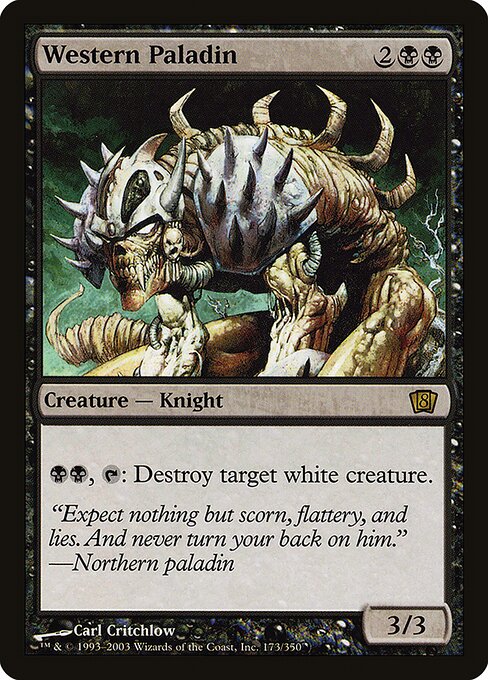 Western Paladin — Eighth Edition #173★ — Foil — reference image 1