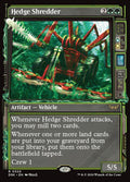 Hedge Shredder — Duskmourn: House of Horror #320 — Foil — reference image 1