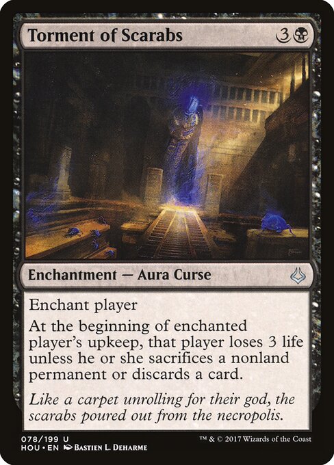 Torment of Scarabs — Hour of Devastation #78 — Foil — reference image 1