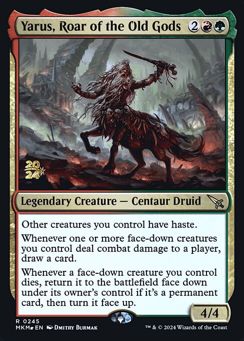 Yarus, Roar of the Old Gods — Murders at Karlov Manor Promos #245s — Foil — reference image 1