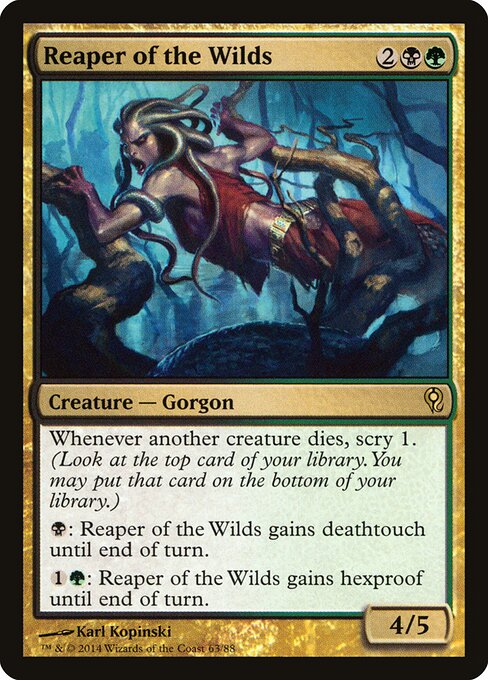 Reaper of the Wilds — Duel Decks: Jace vs. Vraska #63 — Non Foil — reference image 1