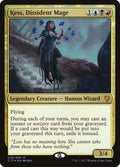 Kess, Dissident Mage — Commander 2017 #39 — Foil — reference image 1