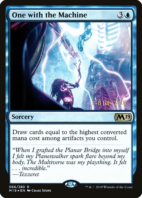 One with the Machine — Core Set 2019 Promos #66s — Foil — reference image 1
