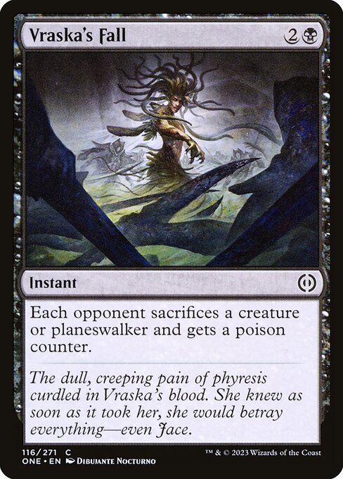 Vraska's Fall — Phyrexia: All Will Be One #116 — Non Foil — reference image 1