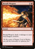 Breath Weapon — Commander Legends: Battle for Baldur's Gate #165 — Foil — reference image 1