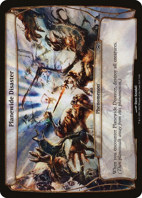 Planewide Disaster — Planechase 2012 Planes #5 — Non Foil — reference image 1