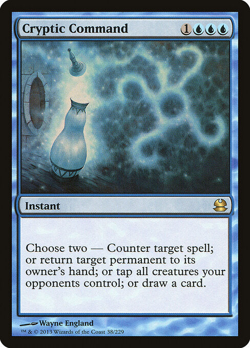 Cryptic Command — Modern Masters #38 — Foil — reference image 1