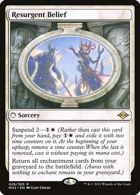 Resurgent Belief — Modern Horizons 2 #26 — Non Foil — reference image 1