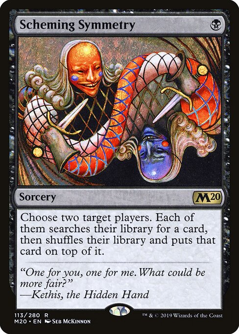 Scheming Symmetry — Core Set 2020 #113 — Non Foil — reference image 1