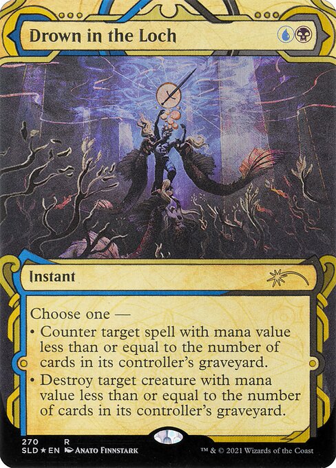 Drown in the Loch — Secret Lair Drop #270 — Non Foil — reference image 1