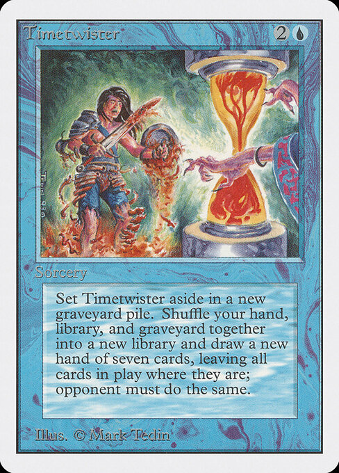 Timetwister — Unlimited Edition #85 — Non Foil — reference image 1