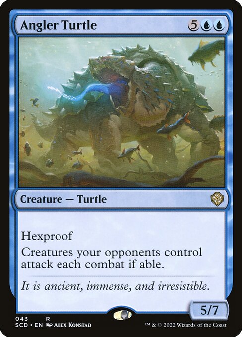 Angler Turtle — Starter Commander Decks #43 — Non Foil — reference image 1