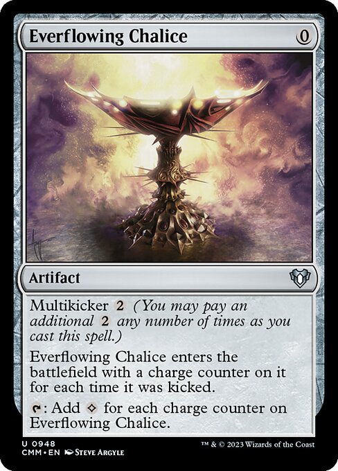 Everflowing Chalice — Commander Masters #948 — Non Foil — reference image 1