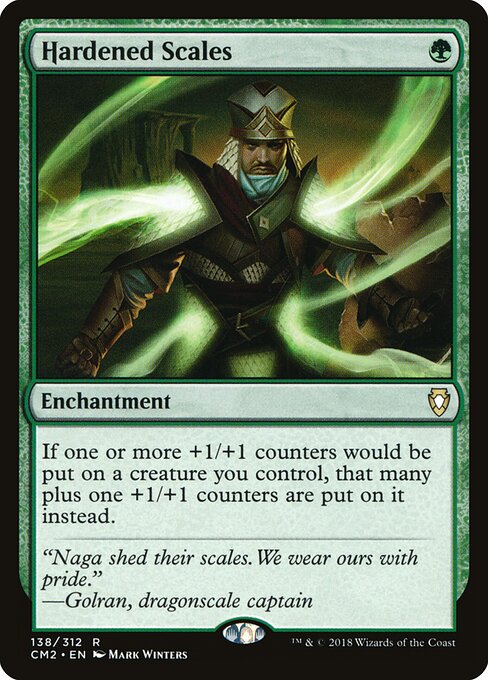 Hardened Scales — Commander Anthology Volume II #138 — Non Foil — reference image 1