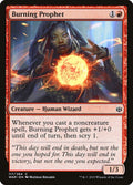 Burning Prophet — War of the Spark #117 — Non Foil — reference image 1