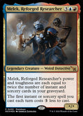 Melek, Reforged Researcher — Murders at Karlov Manor #430 — Foil — reference image 1