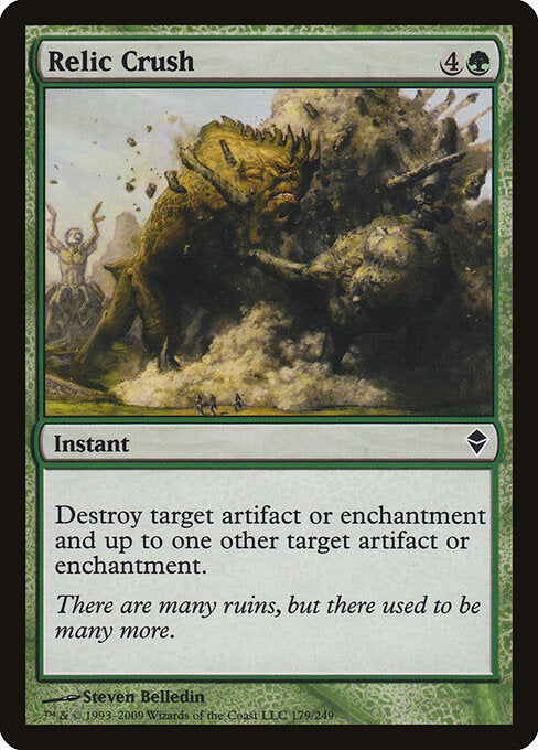 Relic Crush — Zendikar #179 — Non Foil — reference image 1