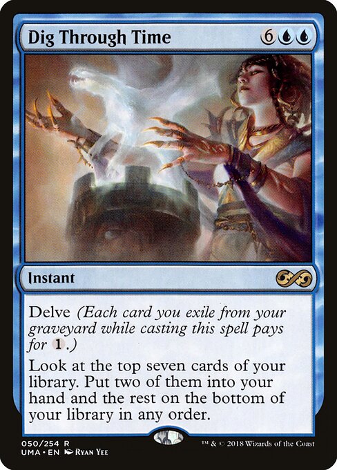 Dig Through Time — Ultimate Masters #50 — Foil — reference image 1
