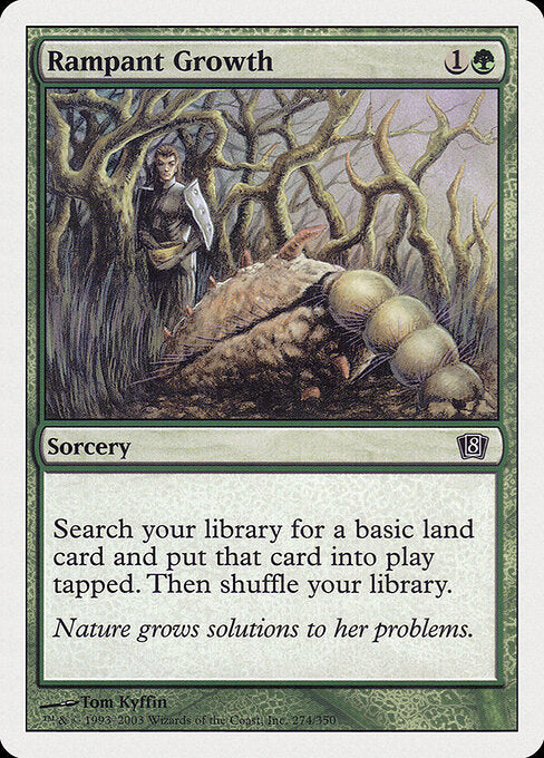 Rampant Growth — Eighth Edition #274 — Non Foil — reference image 1