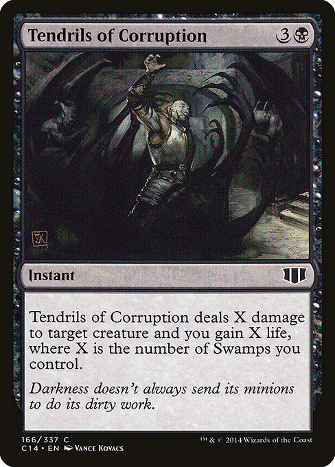 Tendrils of Corruption — Commander 2014 #166 — Non Foil — reference image 1