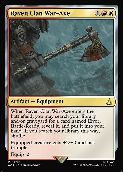 Raven Clan War-Axe — Assassin's Creed #297 — Non Foil — reference image 1