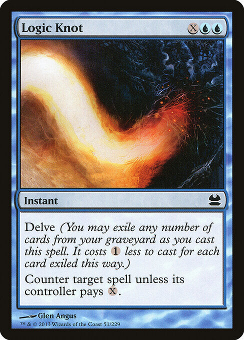 Logic Knot — Modern Masters #51 — Foil — reference image 1