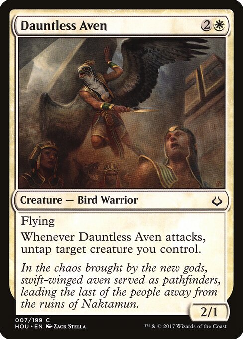 Dauntless Aven — Hour of Devastation #7 — Foil — reference image 1