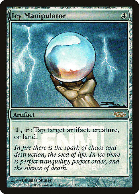 Icy Manipulator — Friday Night Magic 2005 #12 — Foil — reference image 1